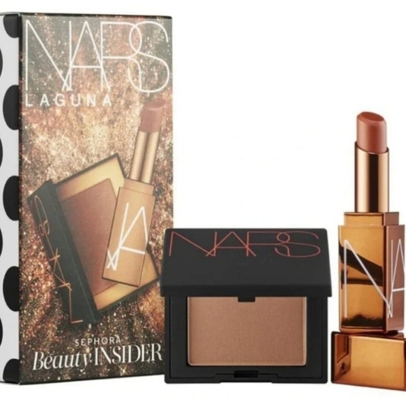 NARS Bronzing Powder & Afterglow Lip Balm Duo: Laguna, Travel Size, NIB - Picture 1 of 3